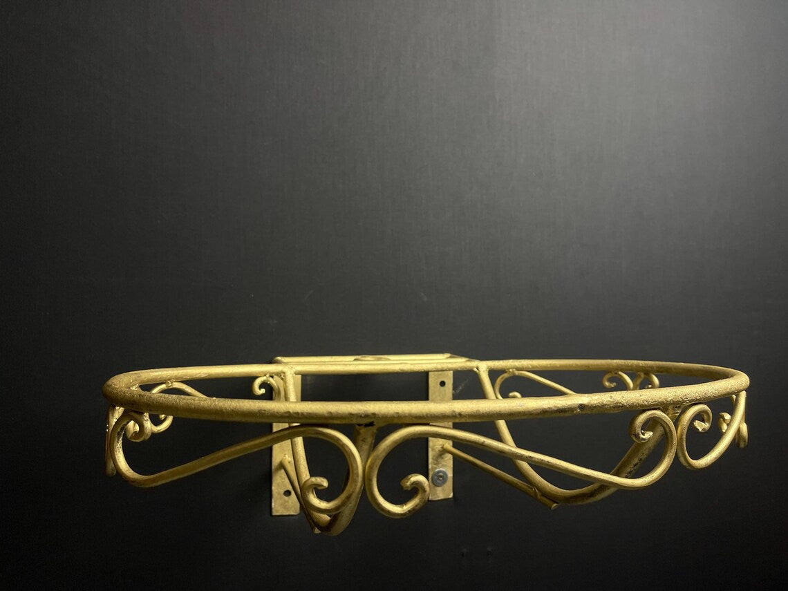 Geometric Bone Inlay Brass Sink Set - Unlacquered Brass & Black Resin