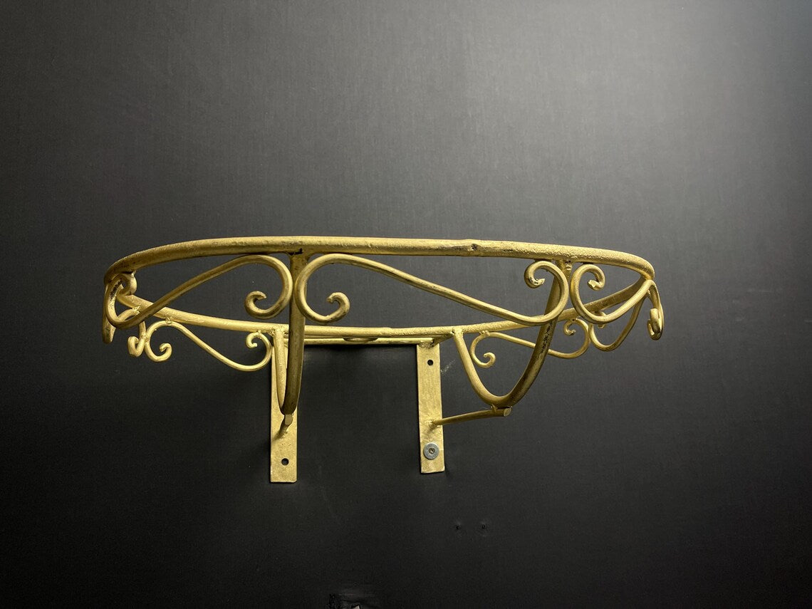 Unlacquered Brass Bathroom Sink & Faucet Set - Black Resin & Bone Inlay